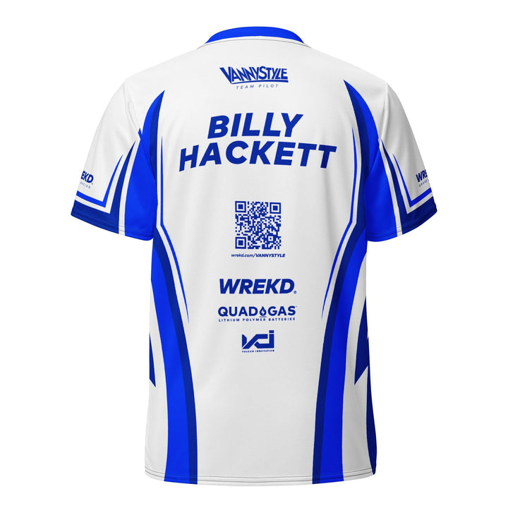 Camiseta de piloto del equipo 2024 - Vannystyle / BILLY HACKETT