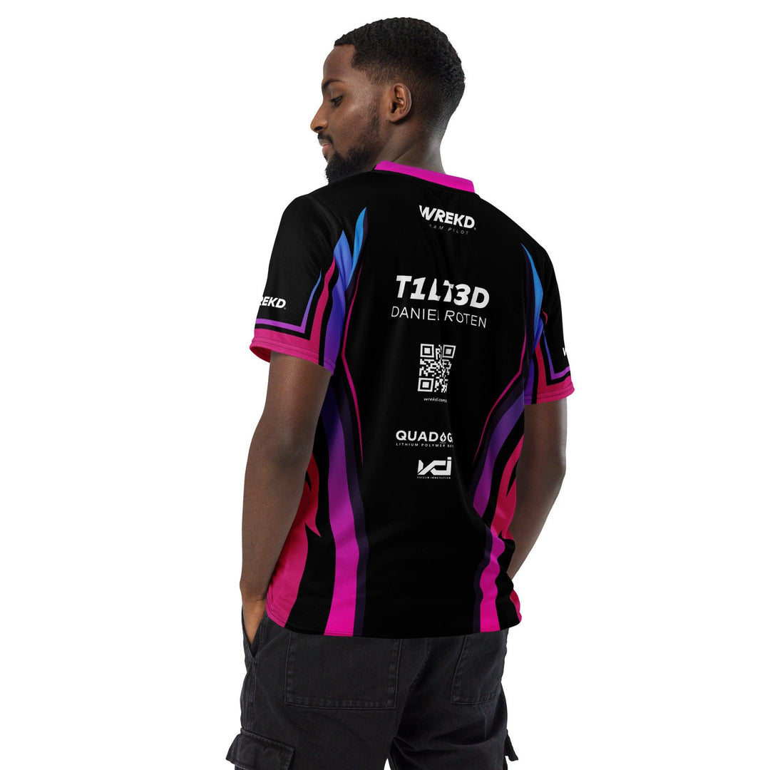 Camiseta de piloto del equipo 2024: WREKD/T1LT3D