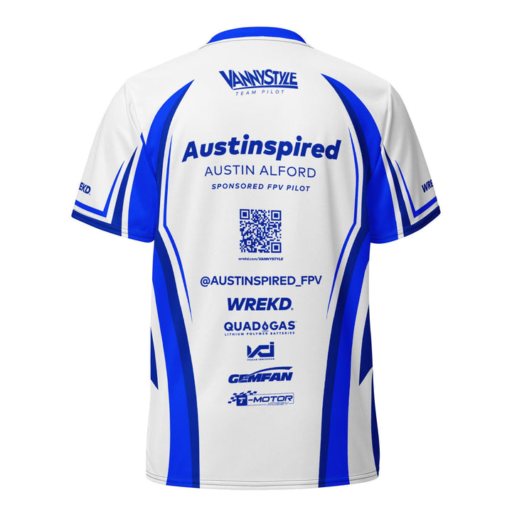 Camiseta del piloto del equipo 2024: Vannystyle / Austinspired