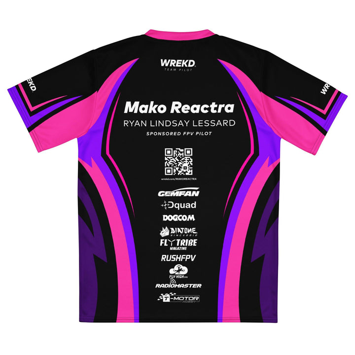 Camiseta de piloto del equipo 2024: WREKD / ​​Mako Reactra