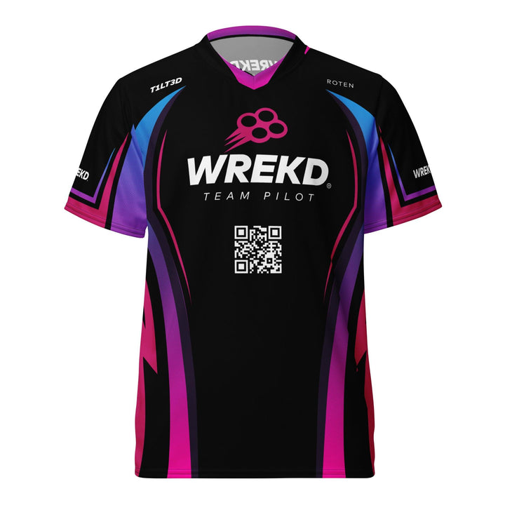 Camiseta de piloto del equipo 2024: WREKD/T1LT3D