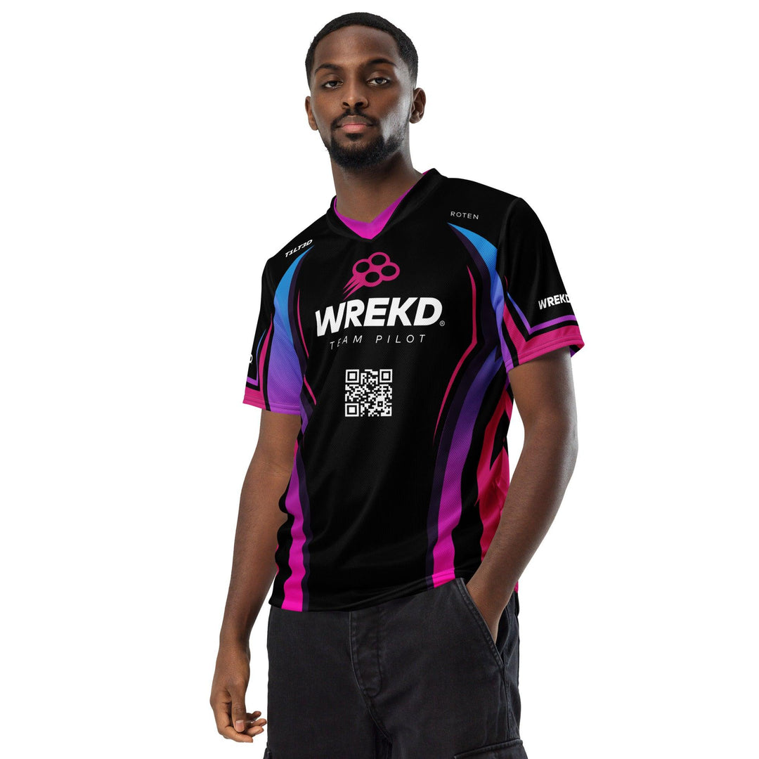 Camiseta de piloto del equipo 2024: WREKD/T1LT3D