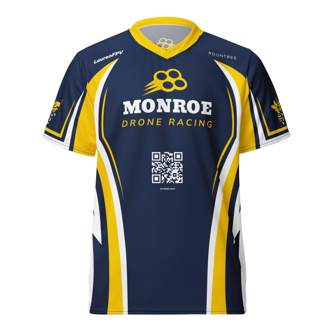 Camiseta de piloto del equipo 2024: WREKD / ​​LaurenFPV / Monroe Alt