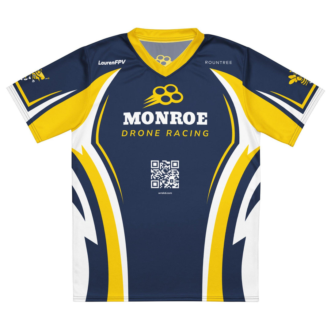 Camiseta de piloto del equipo 2024: WREKD / ​​LaurenFPV / Monroe Alt