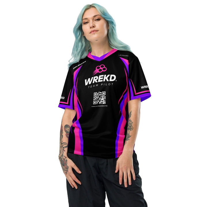 Camiseta de piloto del equipo 2024: WREKD / ​​Mako Reactra