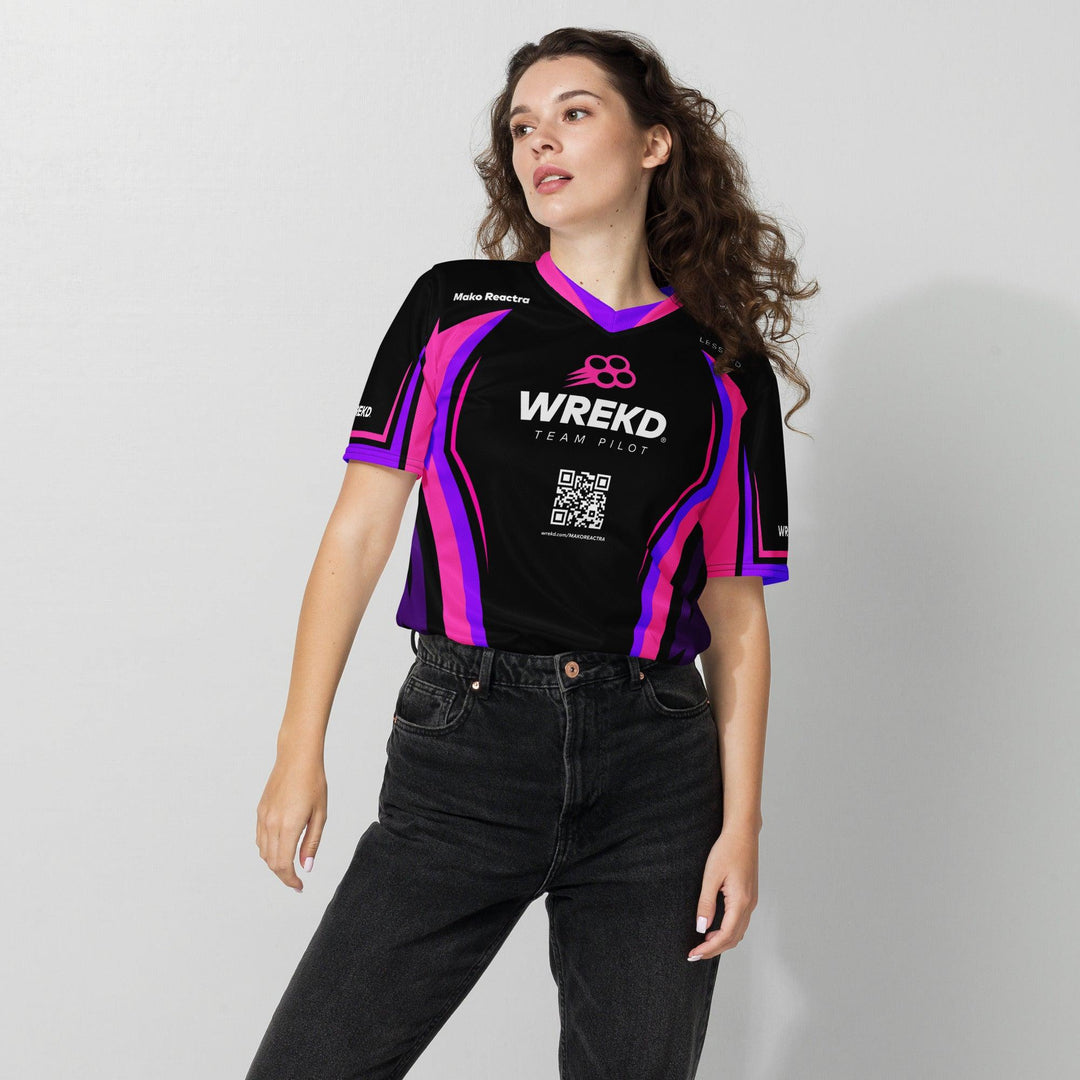 Camiseta de piloto del equipo 2024: WREKD / ​​Mako Reactra