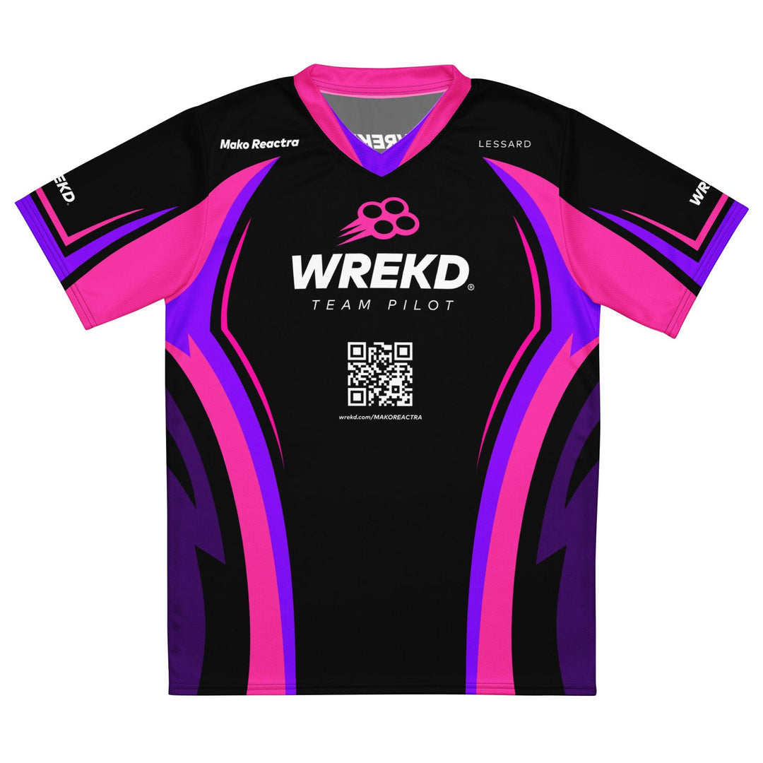 Camiseta de piloto del equipo 2024: WREKD / ​​Mako Reactra