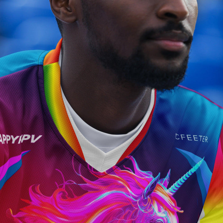 Jersey de piloto del equipo 2024: ejemplo de WREKD / ​​Nappy Rainbow