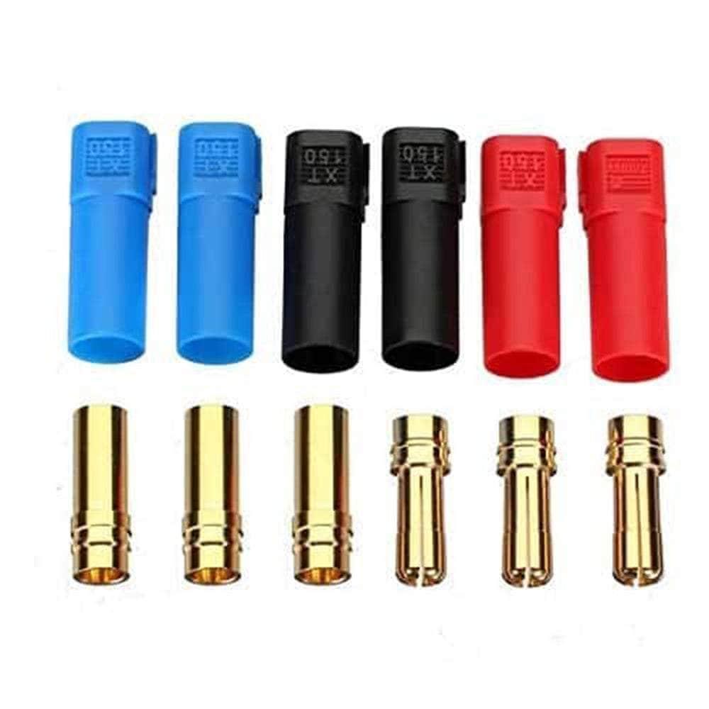 AMASS XT150 w/ 6mm Gold Connector (1PC) - Choose Your Version & Color at WREKD Co.