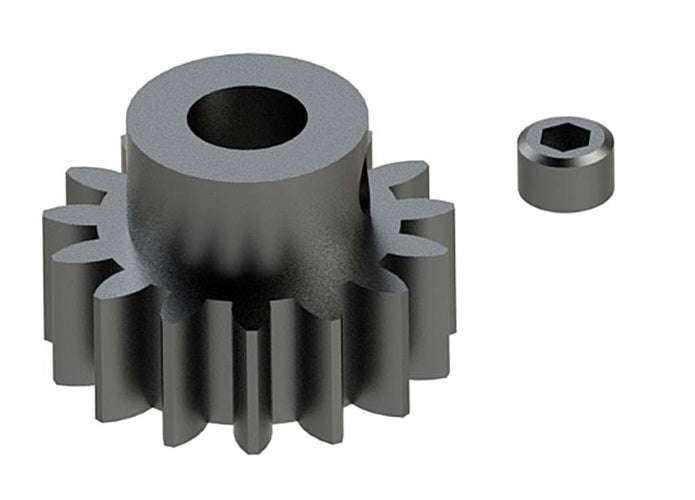 Arrma AR310476 Pinion Gear 15T Mod 1 Talion Senton Kraton Typhon Nero Mojave