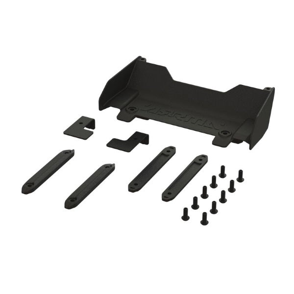 Arrma ARA480045 VORTEKS 4X4 BLX Rear Wing And Roof Skids Set