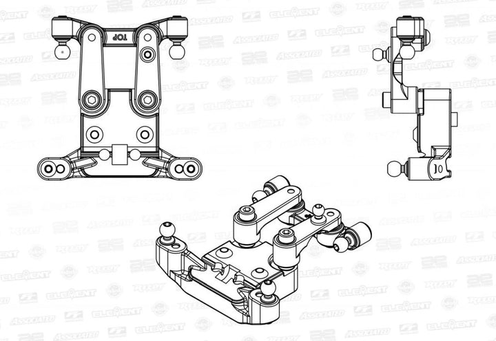 Associated 90053 RC10B6 Builder's Support Kit 2