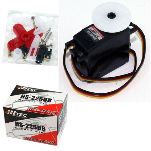 Hitec HS-225BB Mighty Mini / Micro BB Servo HS225BB / HS225 / 225HB 31225S
