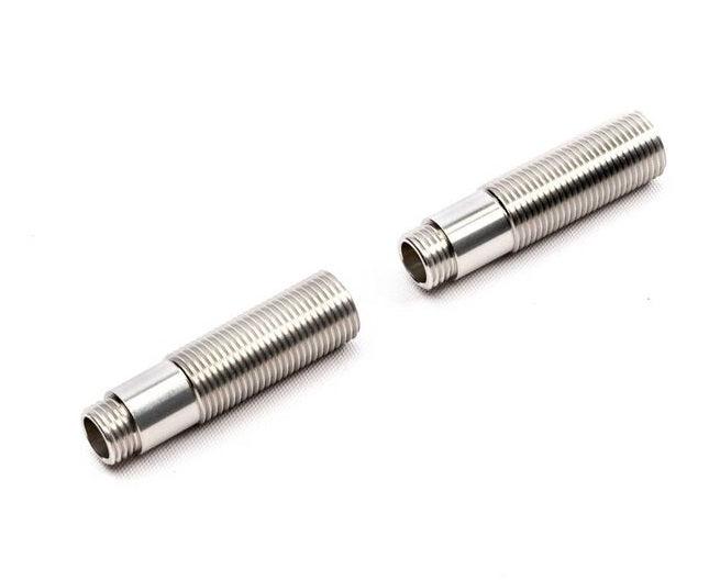 Axial AXI233022 Shock Body Aluminum 11x41.5mm Clr Ano (2) SCX10 III
