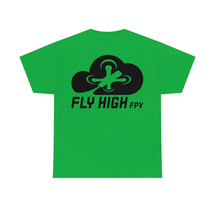 Camiseta Build Clean Fly Dirty - Logotipo negro