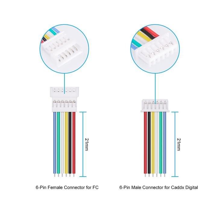 BETAFPV Connector Cable Set For Caddx Vista at WREKD Co.