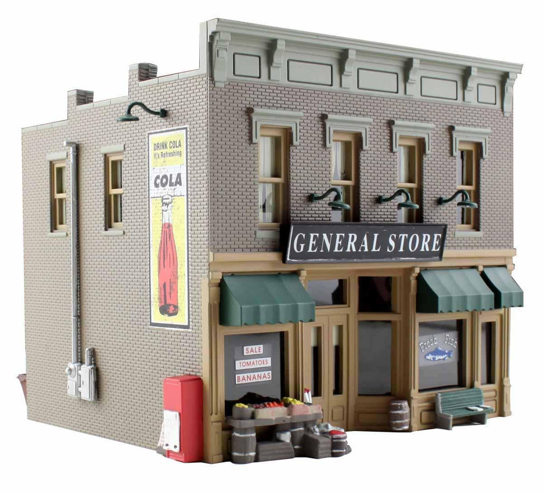 Woodland Scenics BR5021 HO Lubener's Gen Store Built-&-Ready Structure