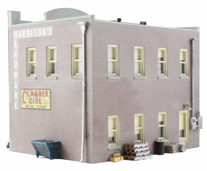 Woodland Scenics HO Harrisons Hardware Built-&-Ready Structure