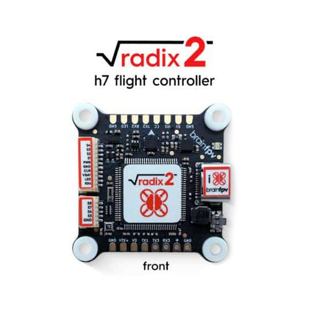 BrainFPV RADIX 2 Flight Controller Rev. 1.2 - 30x30mm at WREKD Co.