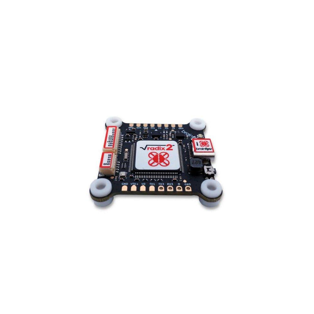 BrainFPV RADIX 2 Flight Controller Rev. 1.2 - 30x30mm at WREKD Co.