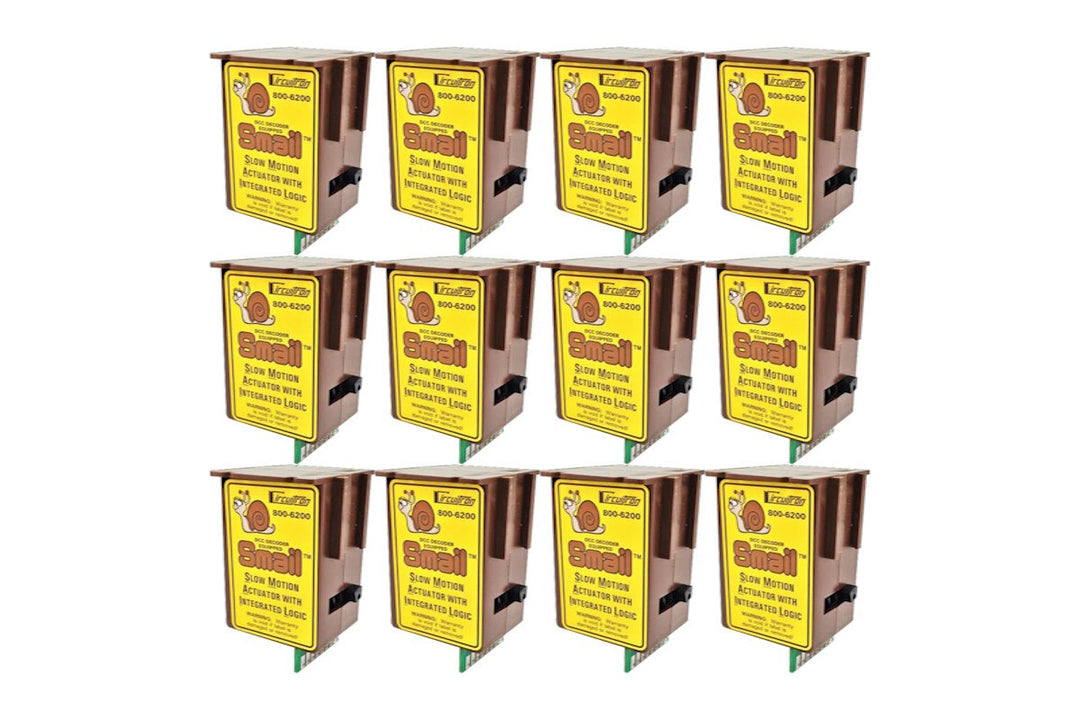 Circuitron 800-6212 Smail Slow Motion Switch Machine, 12 Pack