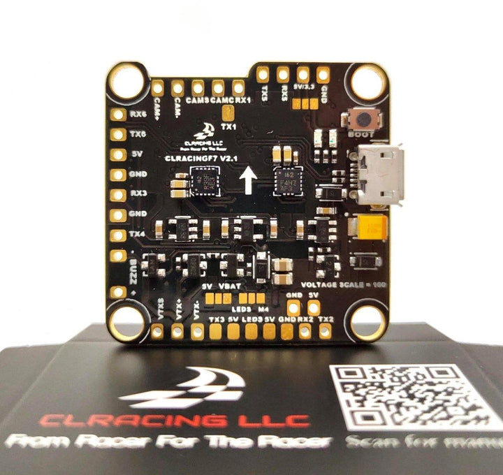 CL Racing F7 V2.2 DUAL FLIGHT CONTROLLER 30x30mm at WREKD Co.