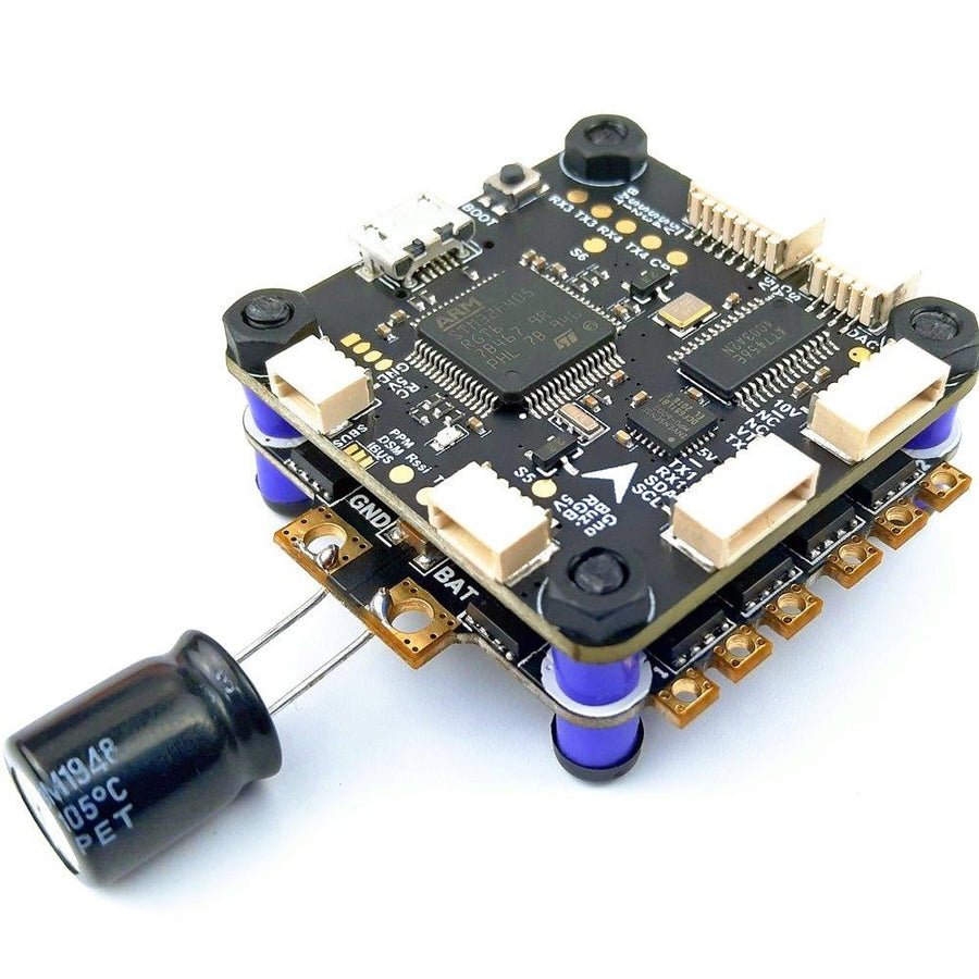 DarwinFPV Betaflight F4 FC 50A 2-6S BLHeli_S 4in1 Dshot600 ESC Stack- 30x30mm at WREKD Co.