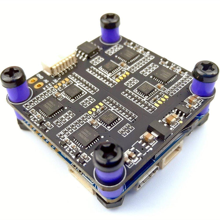 DarwinFPV Betaflight F4 V3S Flight Control Built-in Image Filtering OSD 30A 4in1 ESC Flytower - 30x30mm at WREKD Co.