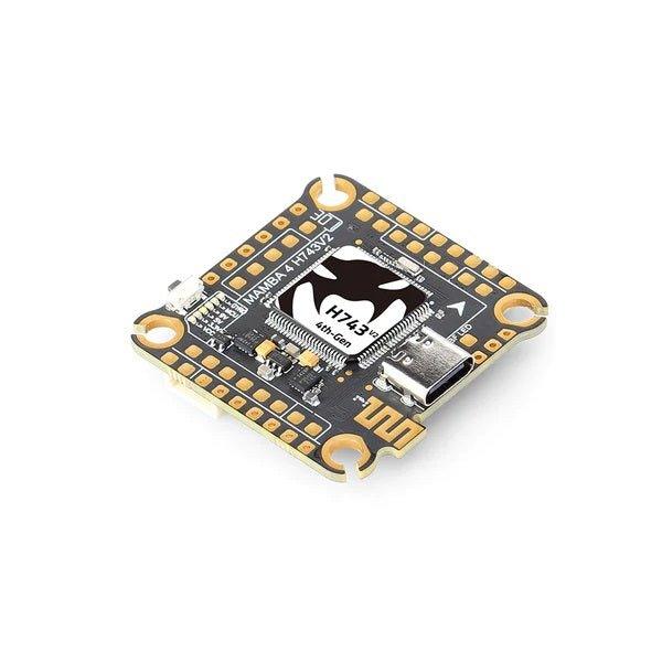 Diatone MAMBA MK4 H743 V2 + F55A 55A 3-6S 128K BLHeli_32 Flight Controller/ESC Stack - 30x30mm at WREKD Co.