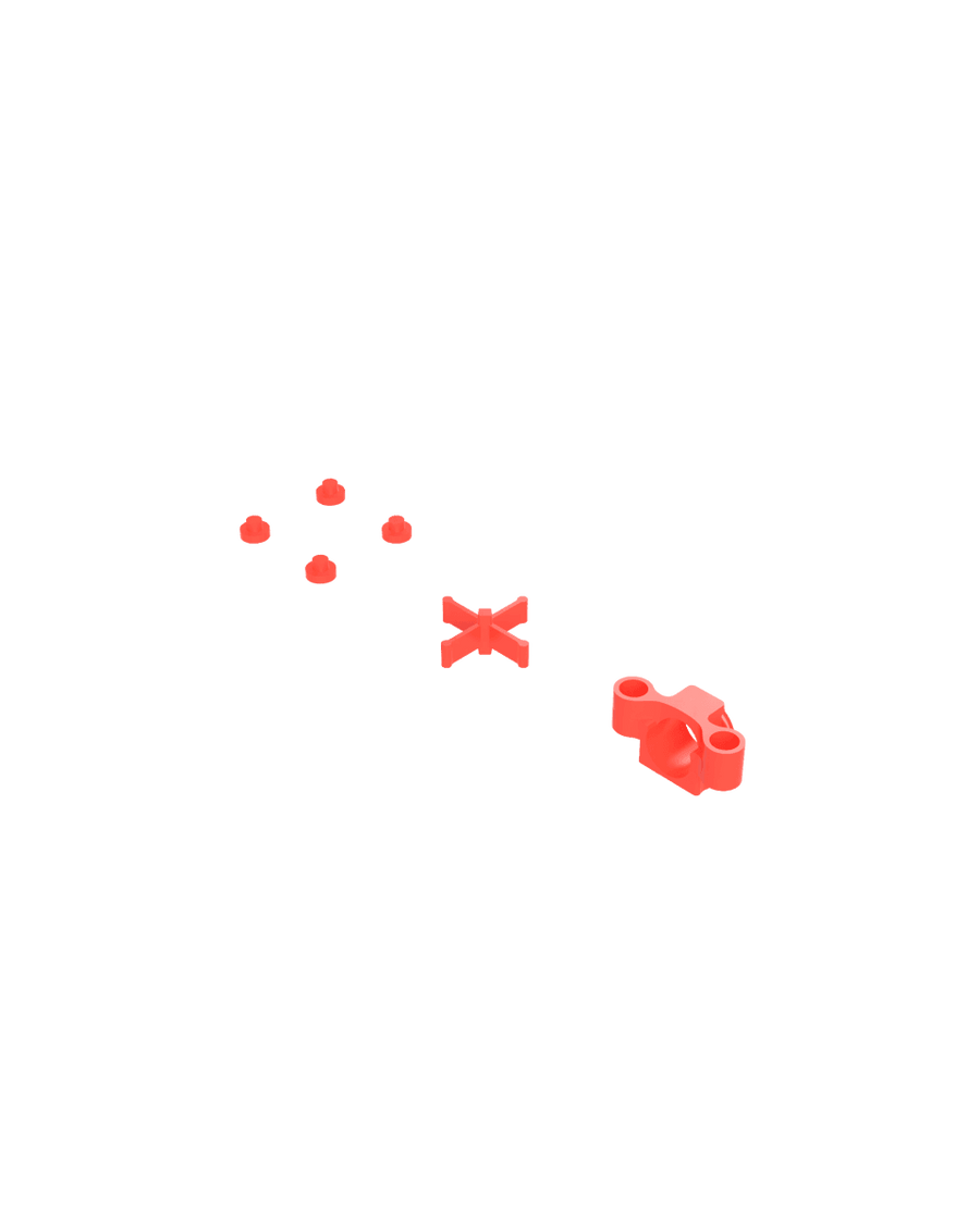 DinDrones OZR-5X - Misc TPU parts at WREKD Co.