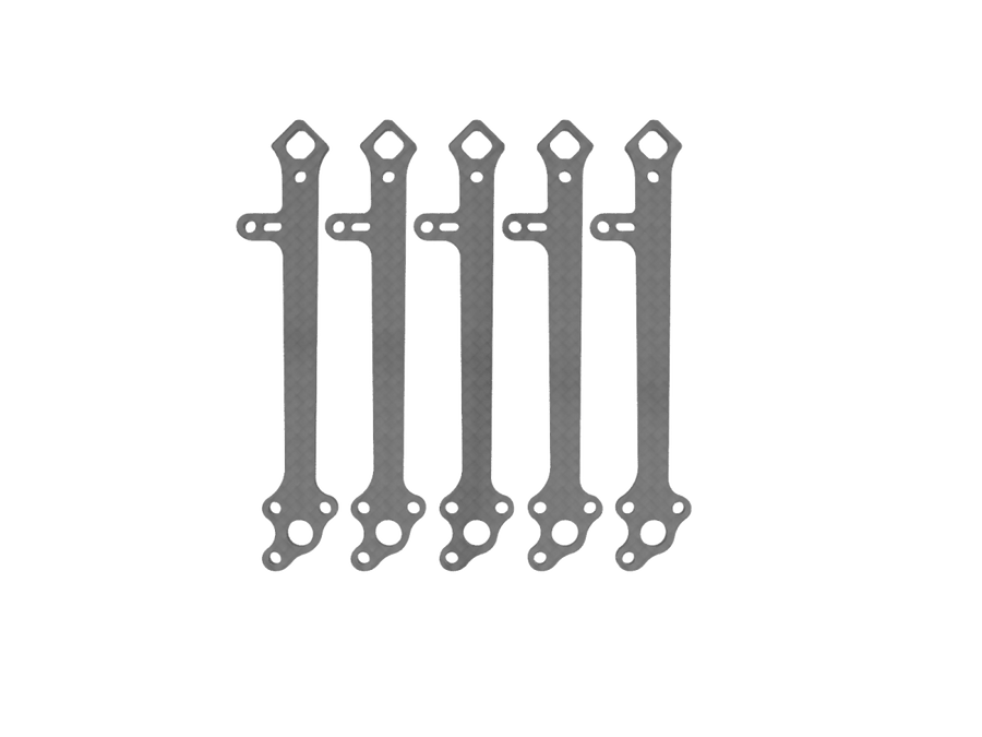 DinDrones OZR-5X - set of arms (5pcs) at WREKD Co.