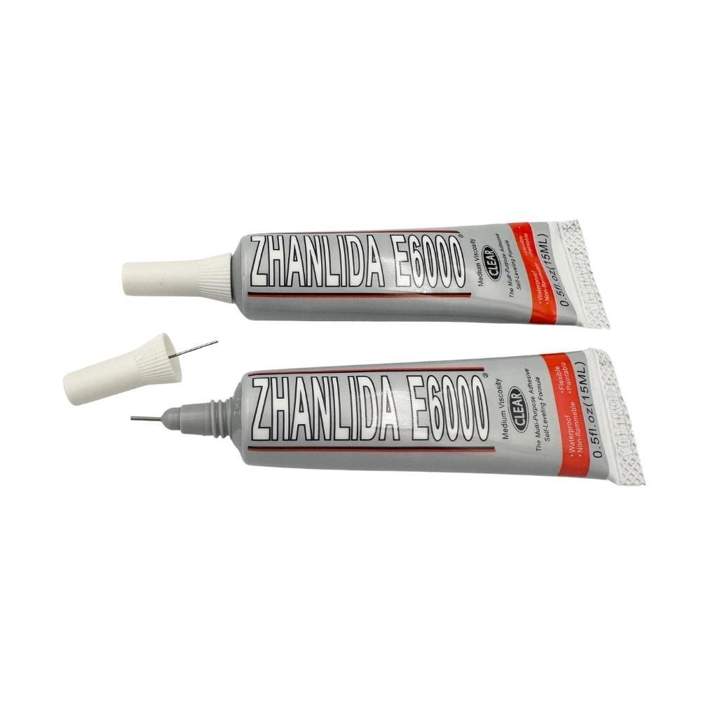 E6000 Clear Contact Adhesive With Precision Applicator Tip 15ml at WREKD Co.