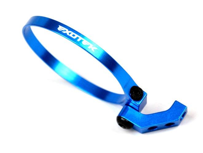 Exotek 1718BLU Fan Mount-Clamp On Set, 1/10 Buggies Trucks Sedans (Blue)