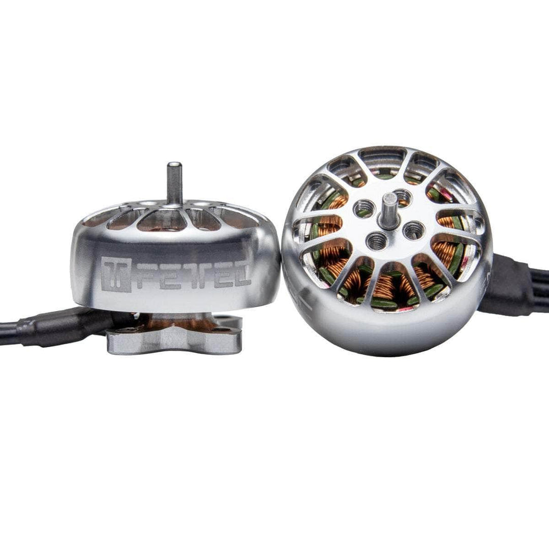 FETtec FM1404T 1404 3850Kv Micro Motor - Silver at WREKD Co.