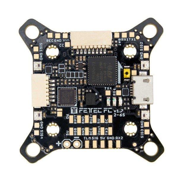 Fettec G4 V1.7 FPV Drone Flight Controller - 20x20mm & 30x30mm at WREKD Co.