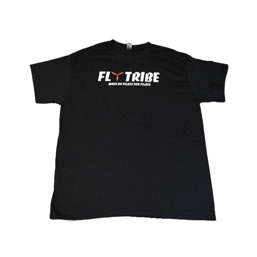 Fly Tribe Magazine MBPFP Logo T-Shirts - Black - Choose Your Size at WREKD Co.