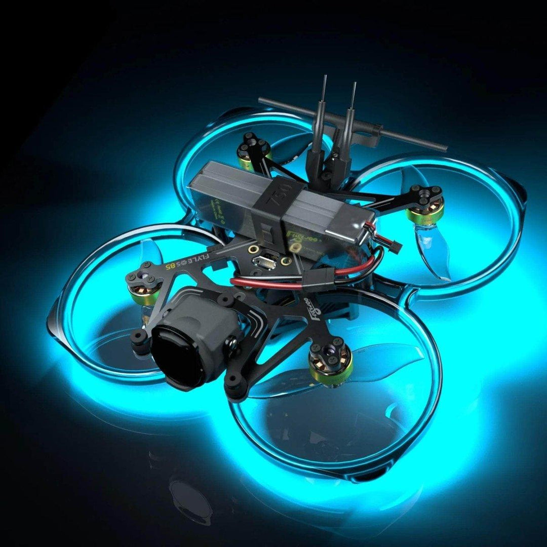 Flywoo BNF FlyLens 85 2S Analog 2" Brushless Whoop - ELRS 2.4GHz at WREKD Co.