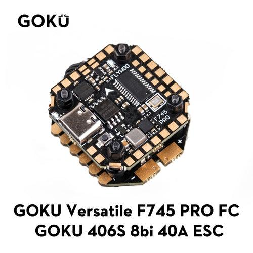 Flywoo Goku Versatile F745 Pro Mini Stack 40A ESC DJI PLUG 2-6S - 20x20mm at WREKD Co.