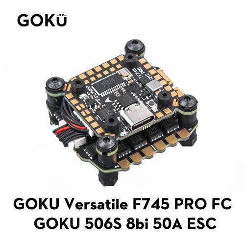 Flywoo Goku Versatile F745 Pro Stack 50A ESC 32Bit DJI PLUG 2-6S - 30.5x30.5mm at WREKD Co.