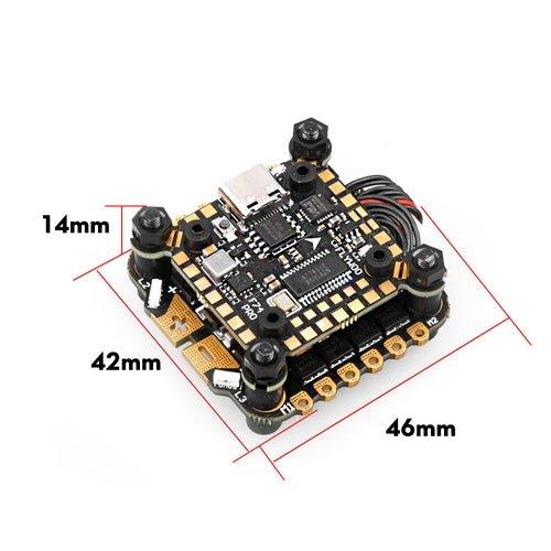 Flywoo Goku Versatile F745 Pro Stack 50A ESC 32Bit DJI PLUG 2-6S - 30.5x30.5mm at WREKD Co.