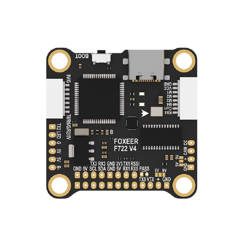 Foxeer F722 V4 X8 USB-C BetaFlight FPV Flight Controller - 30x30mm at WREKD Co.