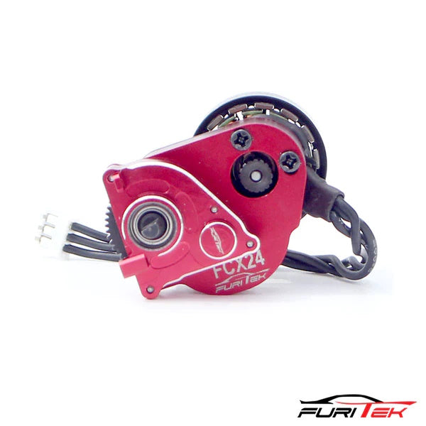 Furitek Mini Stellar Transmission & Mini Komodo Brushless Motor FCX24 & Cayman
