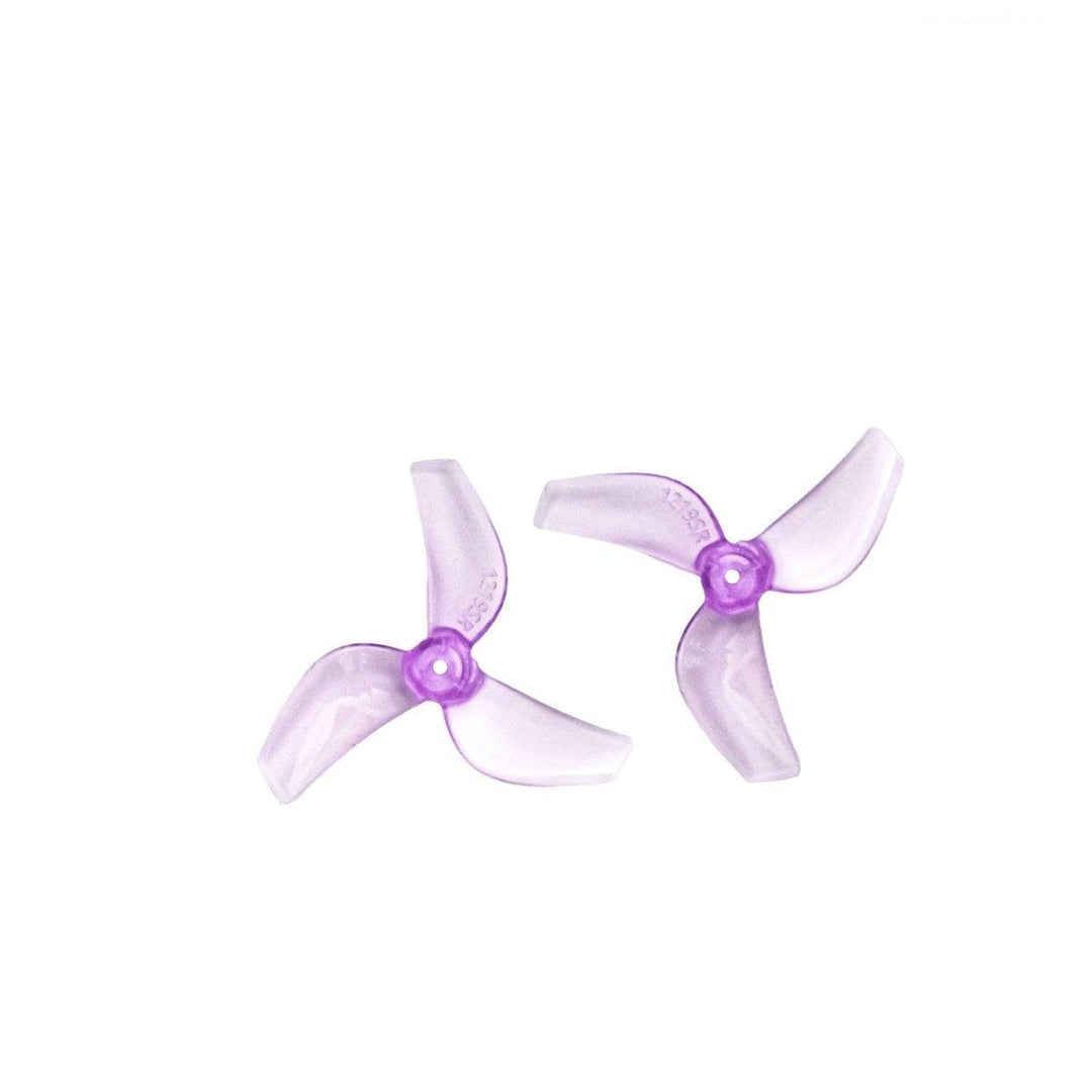 Gemfan 1219S 31mm Tri-Blade Propeller for 1mm Shaft (8 Pack) - Choose Color at WREKD Co.