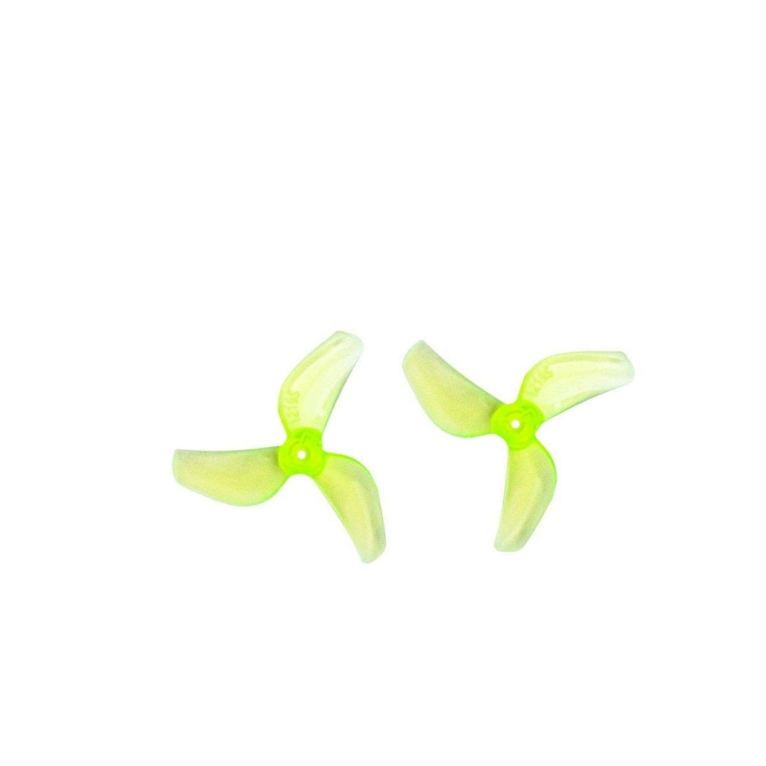 Gemfan 1219S 31mm Tri-Blade Propeller for 1mm Shaft (8 Pack) - Choose Color at WREKD Co.