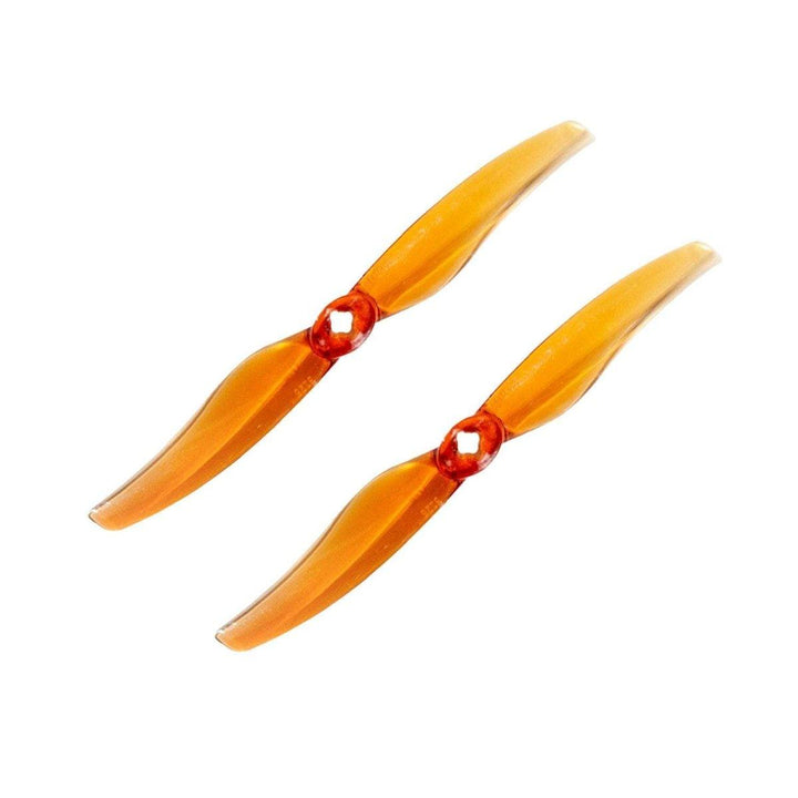 Gemfan 5126-2 / 5.1" Bi-Blade Long Range FPV Drone Props for 1.5mm Shaft T-Mounted (4 Pack) - Choose Color at WREKD Co.