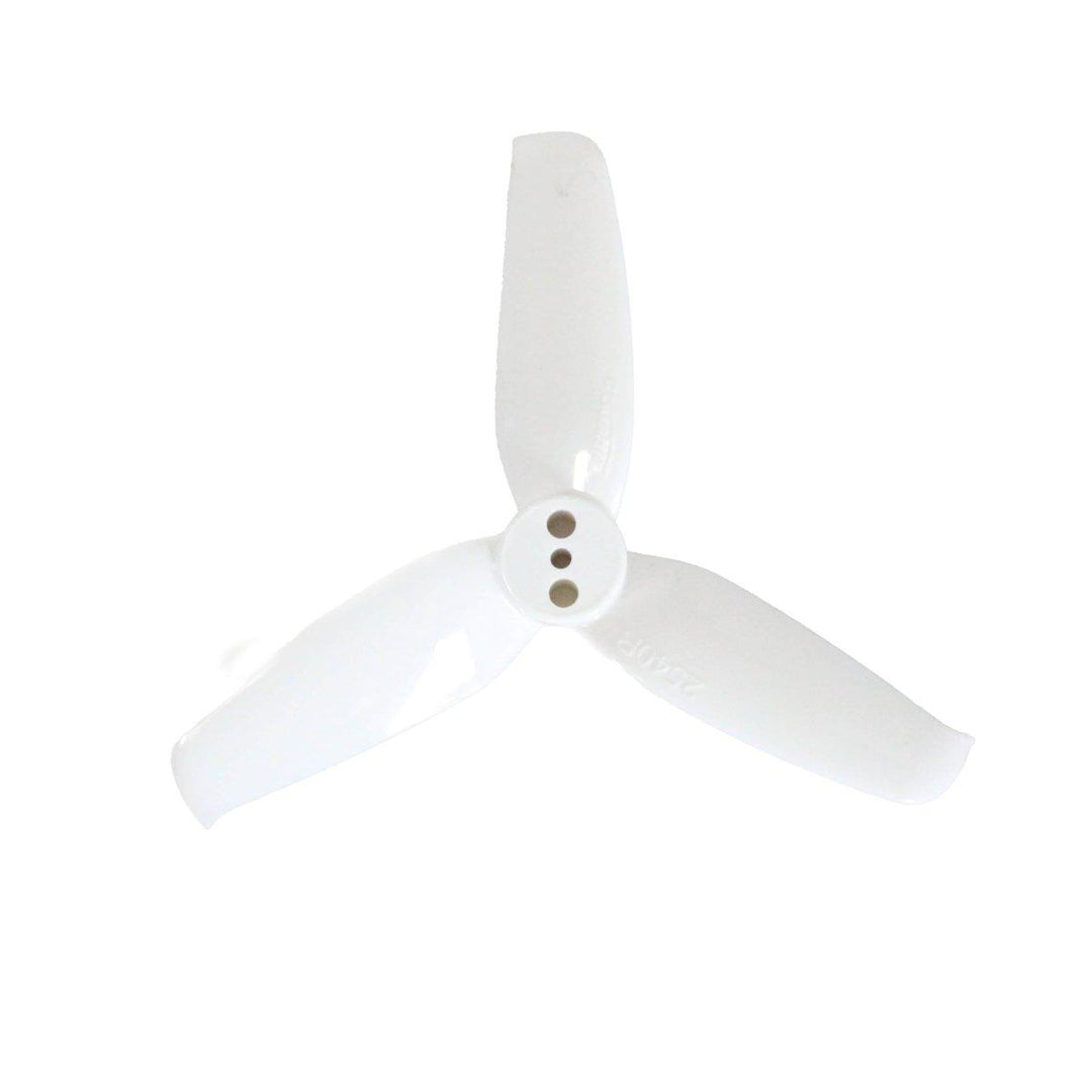 Gemfan Flash 2540 Tri-Blade 2.5" Prop (1.5mm Shaft) 8 Pack - Choose Your Color at WREKD Co.