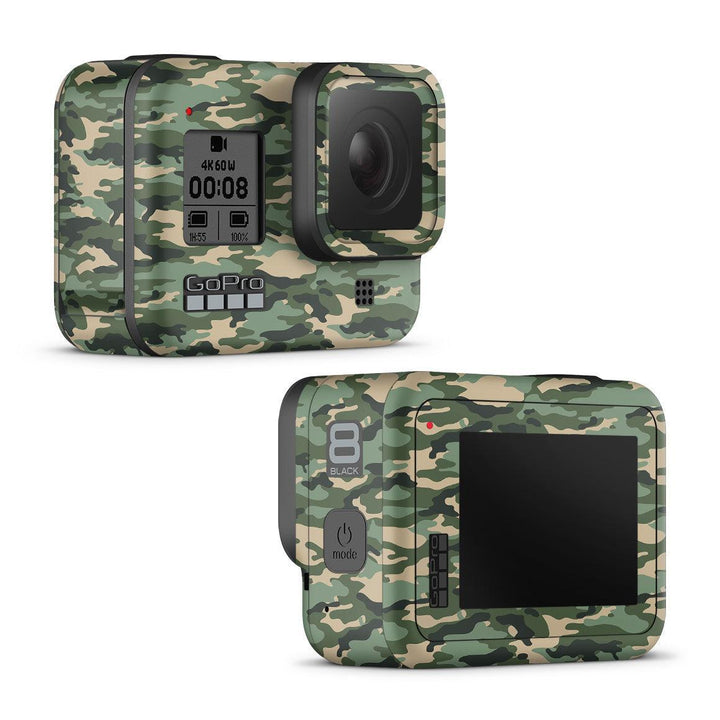 Carcasas de la serie Camo Black de GoPro Hero 8