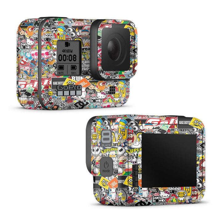 GoPro Hero 8 Black Designer Series Skins at WREKD Co.