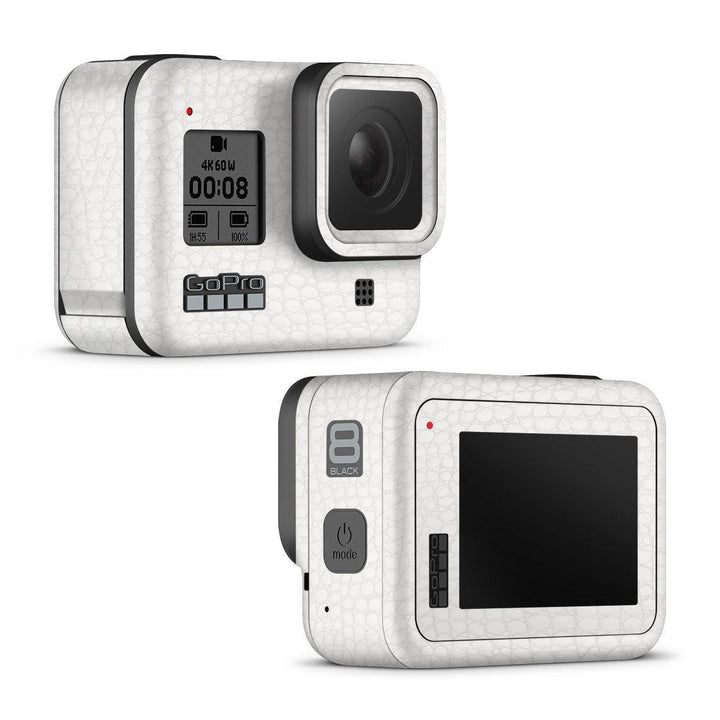 GoPro Hero 8 Black Leather Series Skins at WREKD Co.