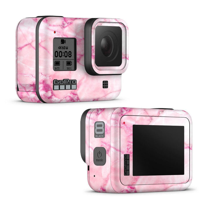 GoPro Hero 8 Black Marble Series Skins at WREKD Co.